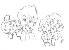 236x171 Little Boy Character Sketches Test For Mercury Filmworks By