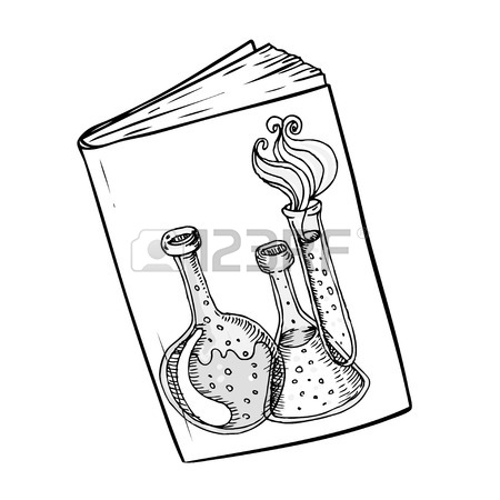 450x450 Back To School Doodle Style Science Laboratory Beakers And Test