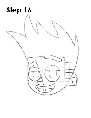 300x388 How To Draw Johnny Test