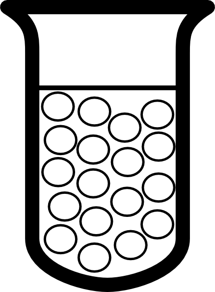 438x595 Test Tube Cells Clip Art