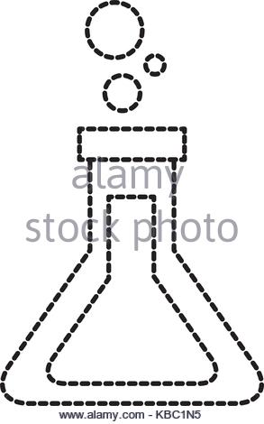 293x470 Test Tube Laboratory School Tool Pictogram Stock Vector Art