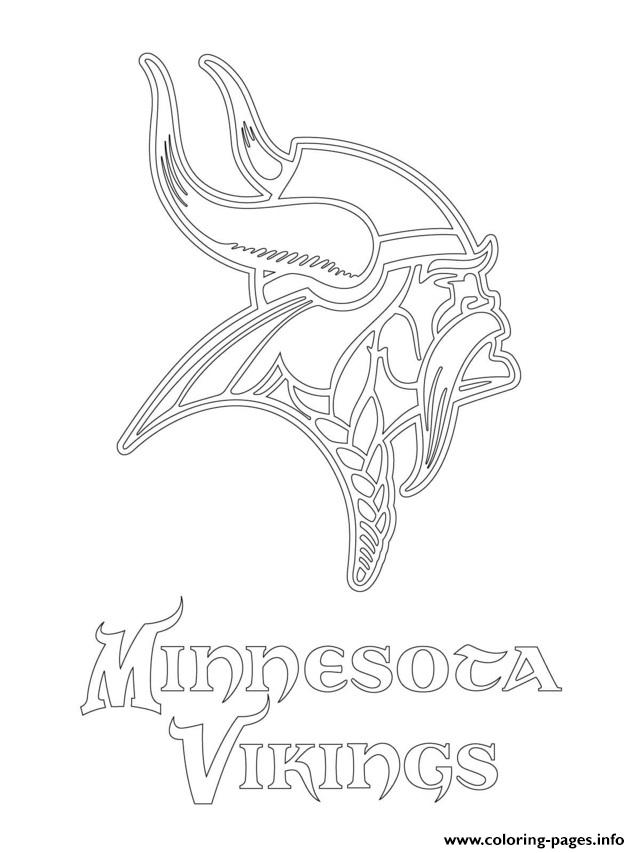 640x853 Minnesota Vikings Logo Football Sport Coloring Pages Printable