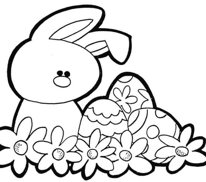 678x600 Bunny Coloring Book Easter Bunny Coloring Pages North Texas Kids