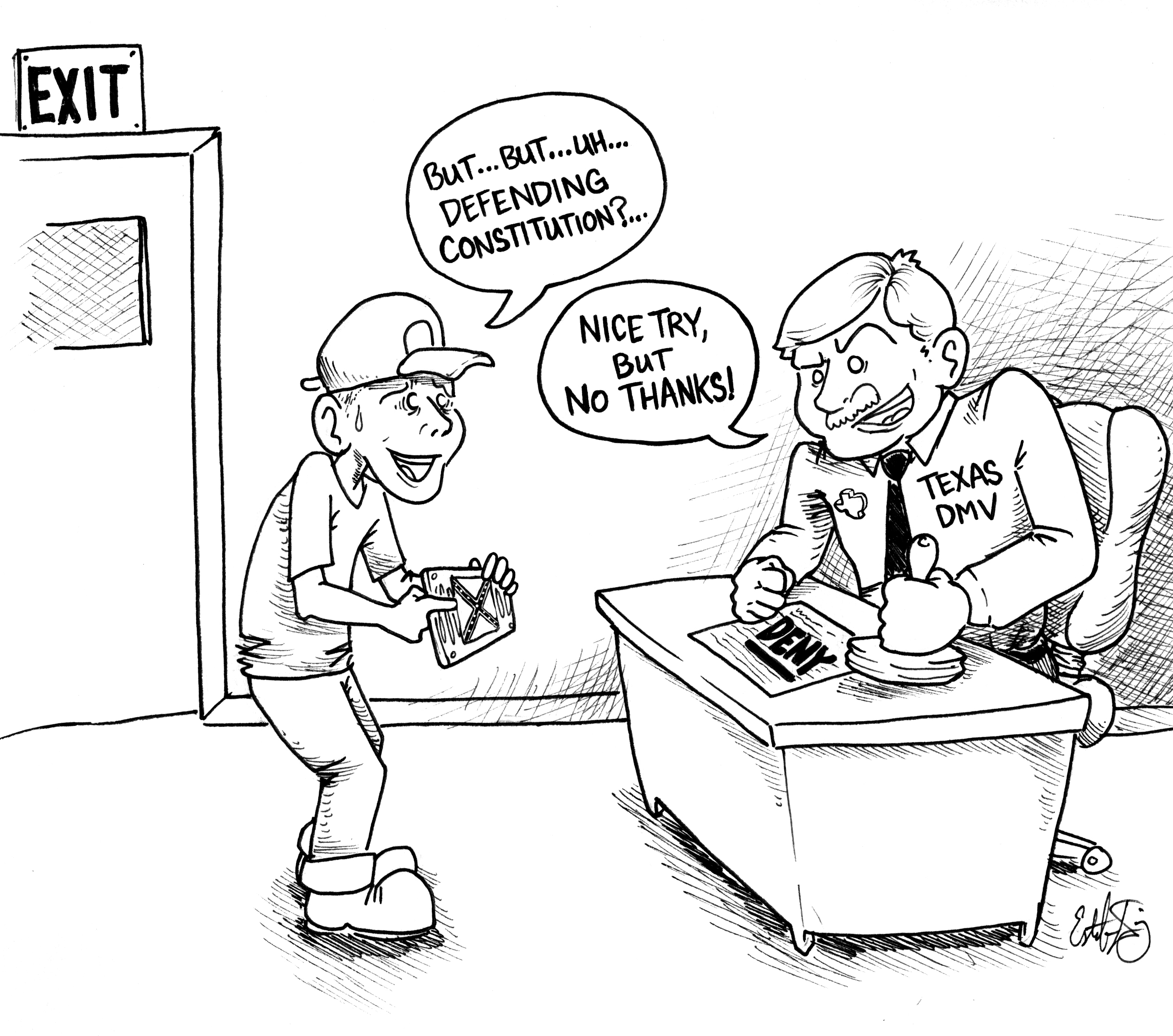 2678x2366 Editorial Texas Chose Correctly In Rejecting Confederate Plates