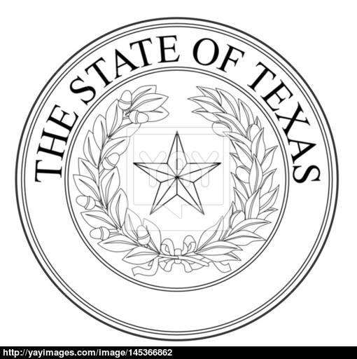 510x512 The State Of Texas Seal Vector