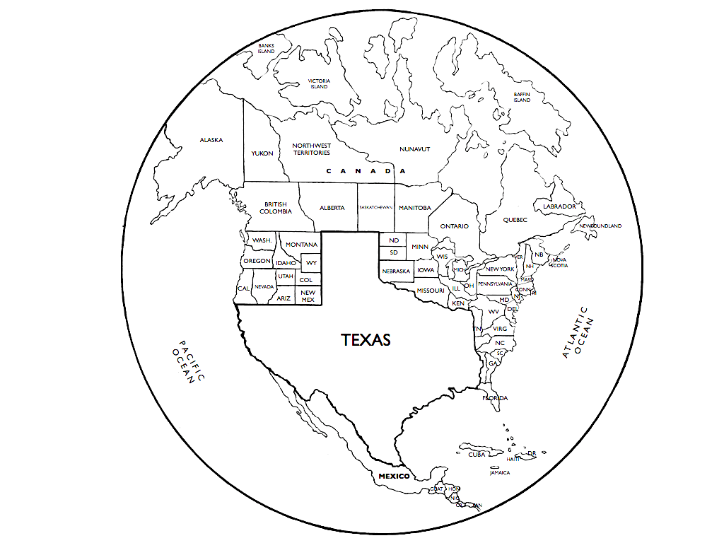 1024x768 Philosophipotamus The Outsized Texas Map