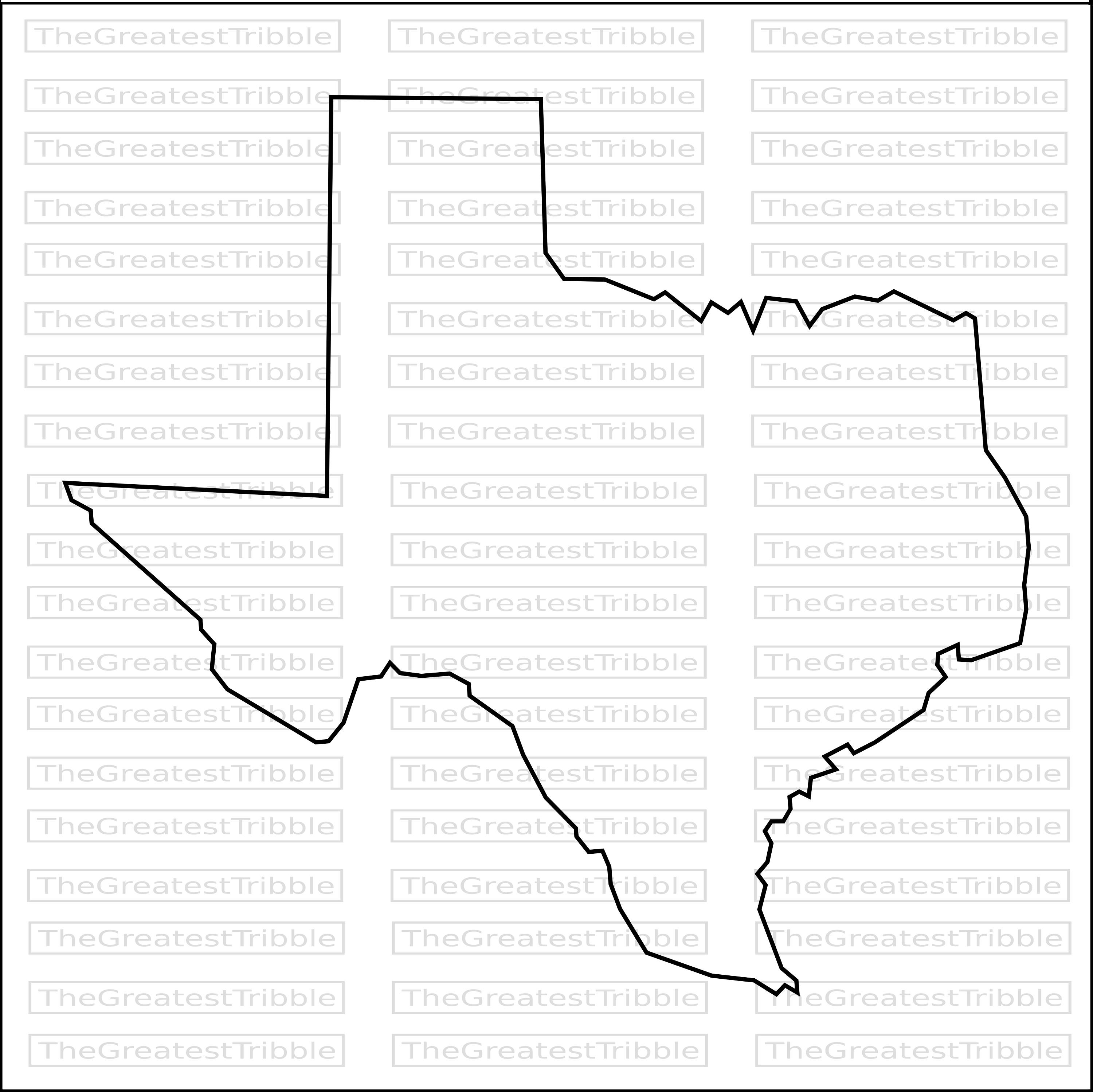3000x2997 Texas State Map Svg Png Jpg Eps Vector Graphic Clip Art