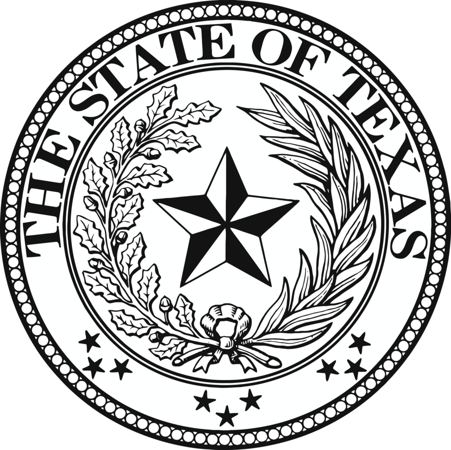 895x893 Texas State Seal By Soulcomplex