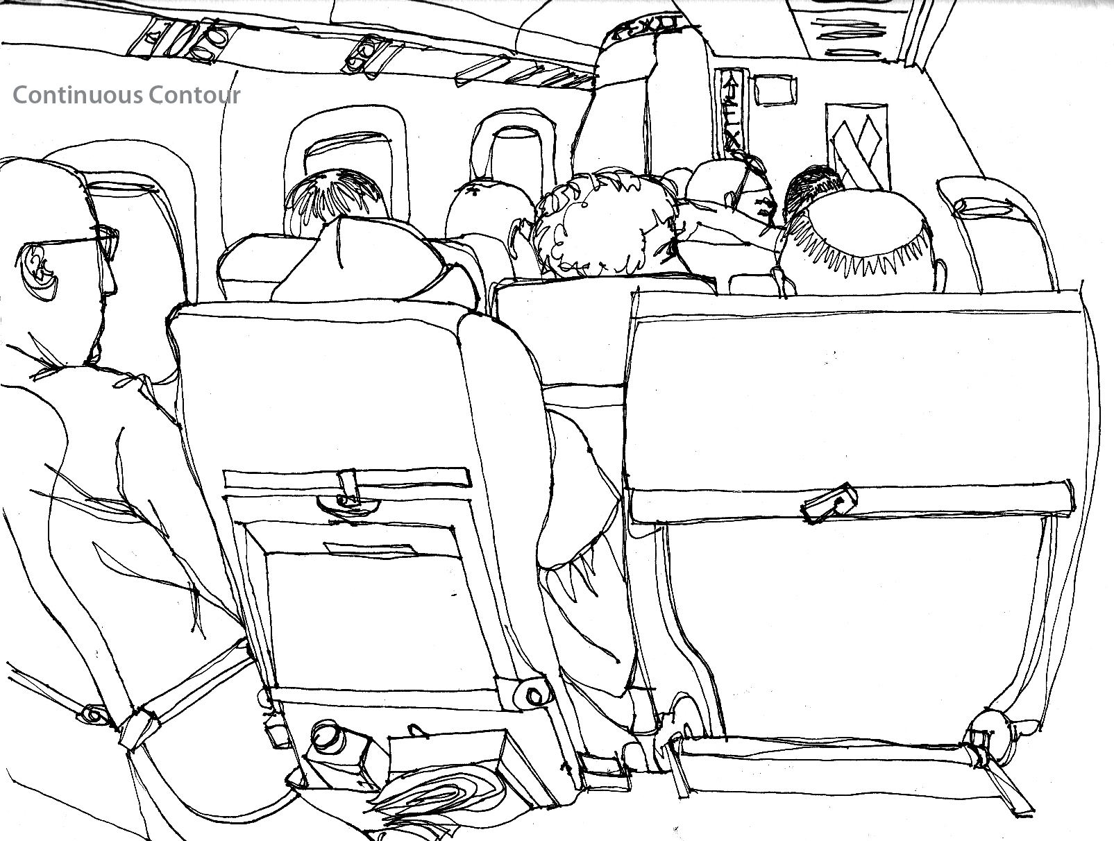 1605x1212 Line Contour, Blind Contour, Gesture, Outline Clarissagregory