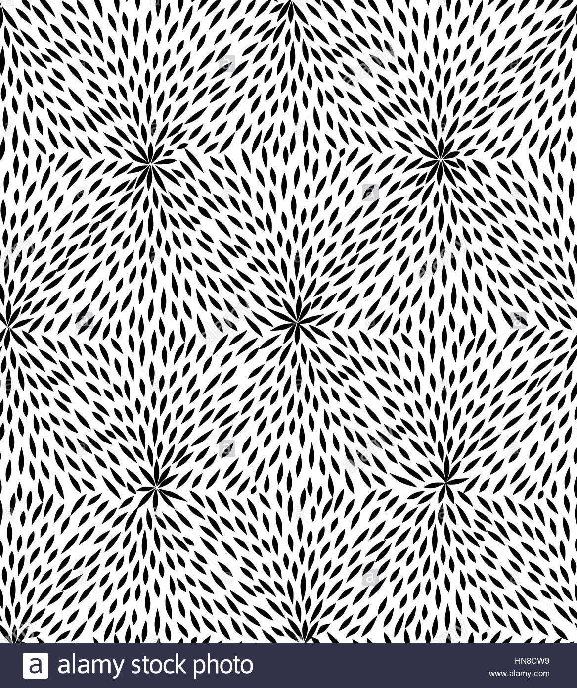 1167x1390 Abstract Seamless Pattern With Black And White Line Ornament Swirl
