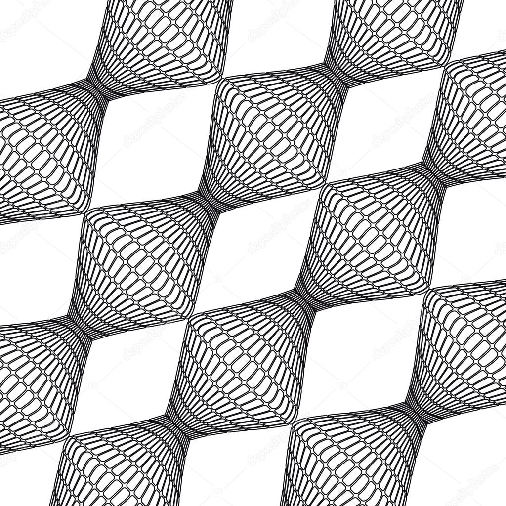 1024x1024 Vector Textures Retro Geometric Fractal Stock Vector Dodes