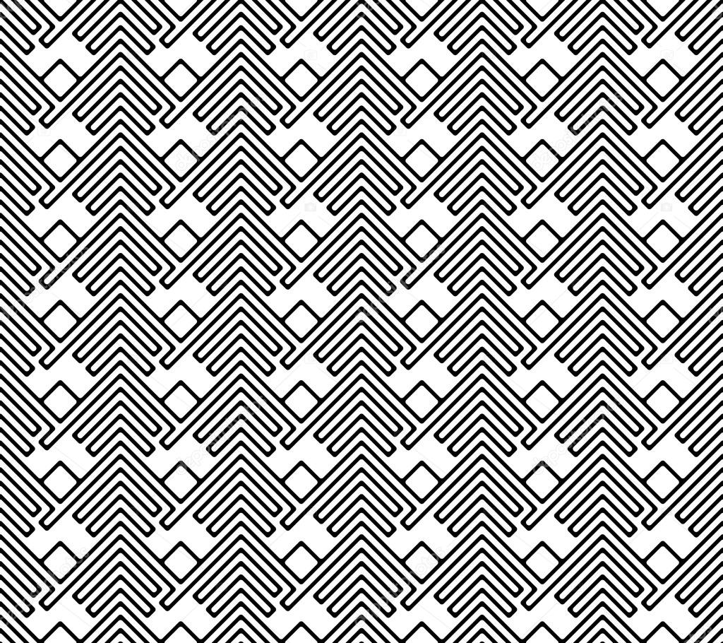 1024x910 Seamless Abstract Geometric Pattern. Modern Stylish Colorful Line