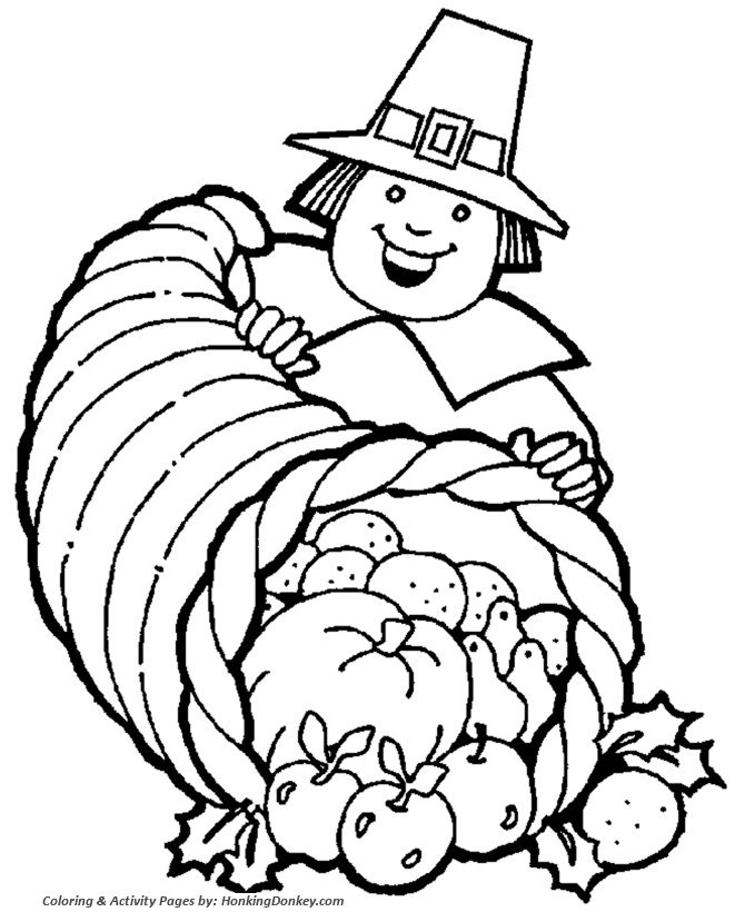 670x820 Thanksgiving Coloring Pages