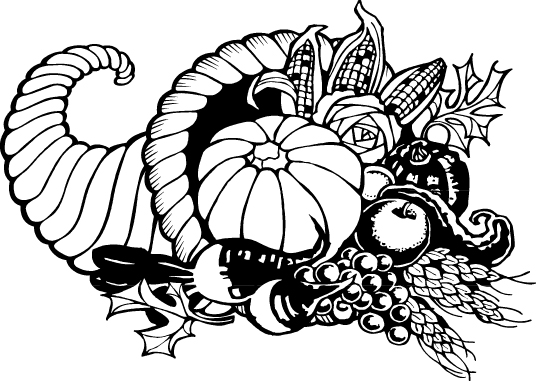 536x381 Thanksgiving Cornucopia Clip Art Inga Duncan Thornell