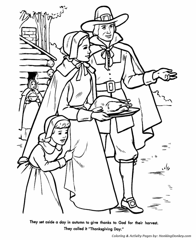 670x820 Thanksgiving Coloring Pages