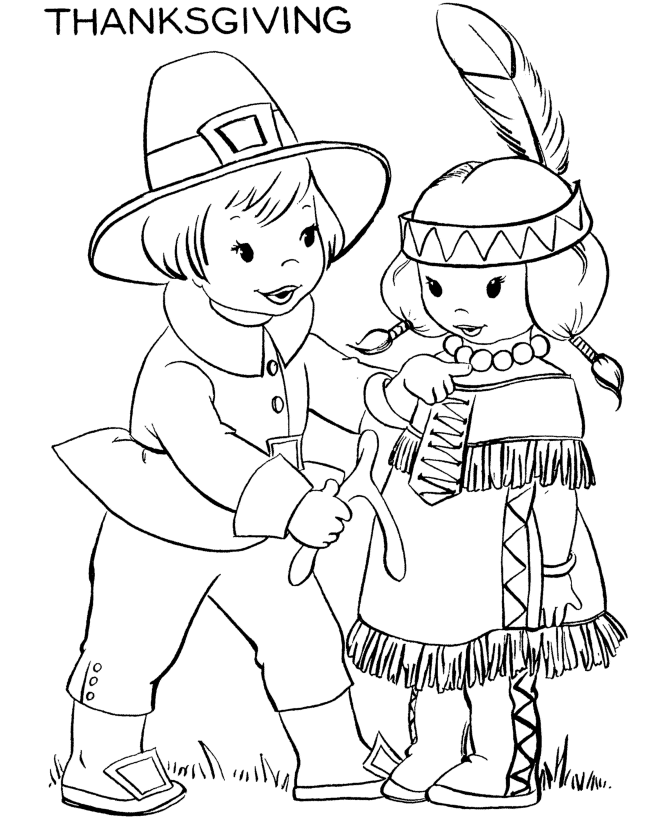670x820 Thanksgiving Holiday Coloring Page Sheets Pilgrim Boy