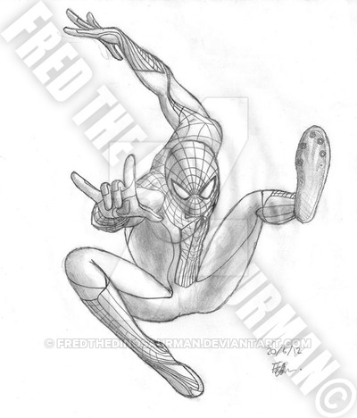 400x468 The Amazing Spider Man!!! By Fredthedinosaurman