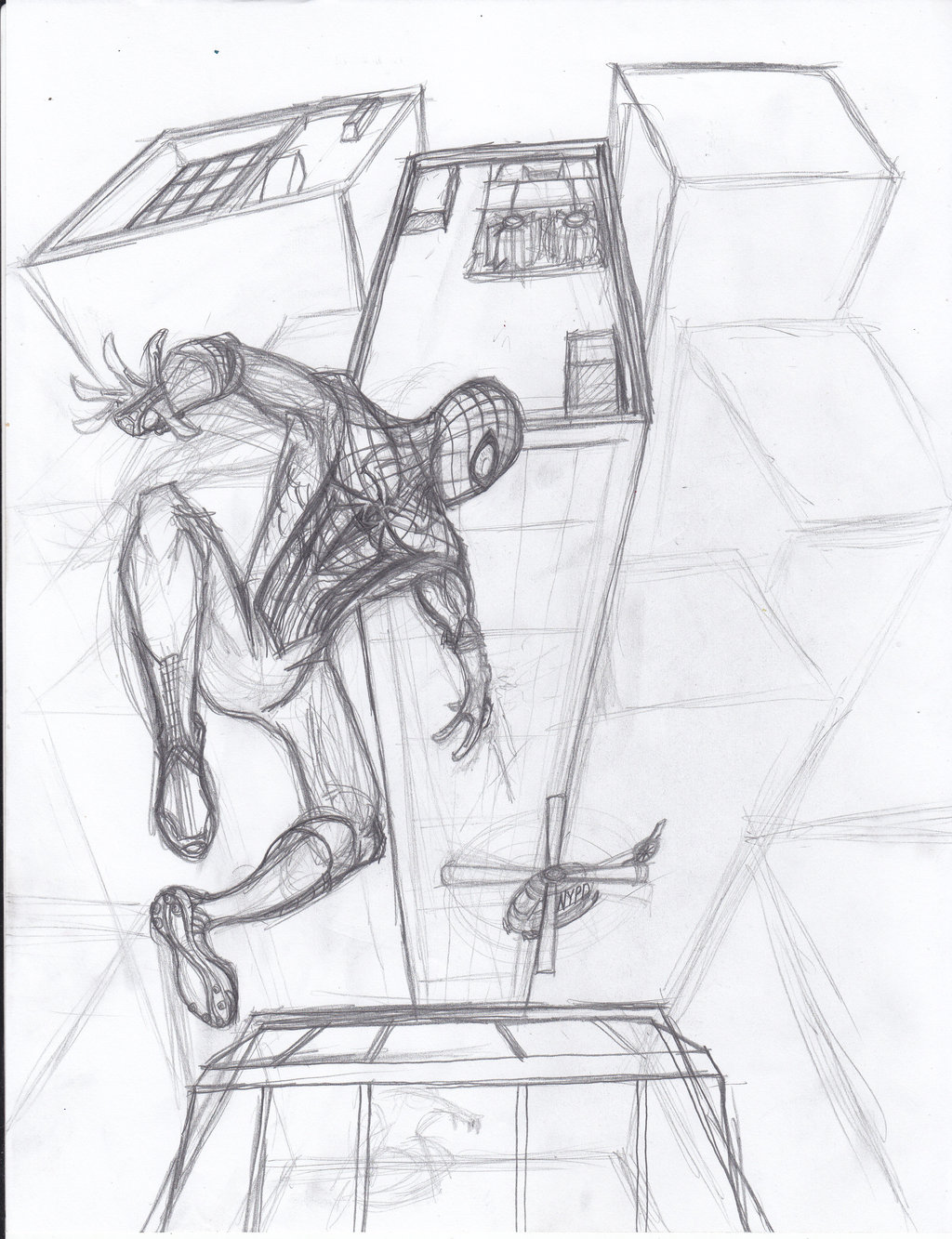 The Amazing Spider Man Drawing at GetDrawings | Free download