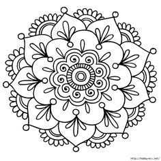 236x236 Step By Step Mandala From A Great Blog Called All The Good