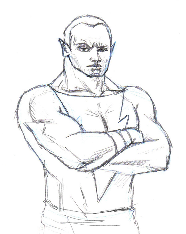 600x754 Pablo Leon Sketch Blog Black Adam As The Rock