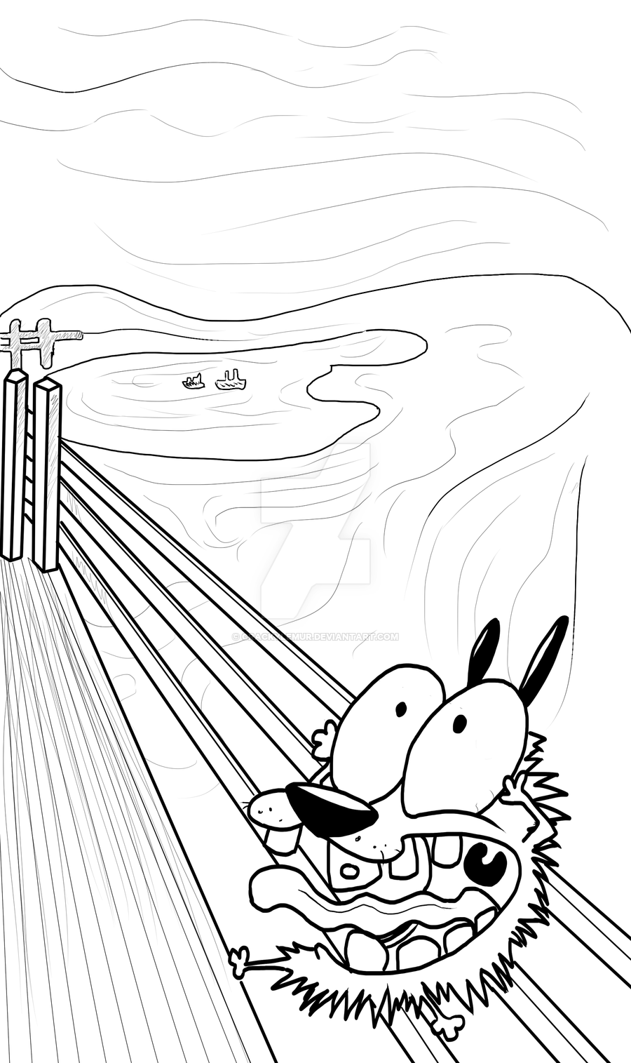 900x1515 Dadaism Wip The Scream By Crackylemur