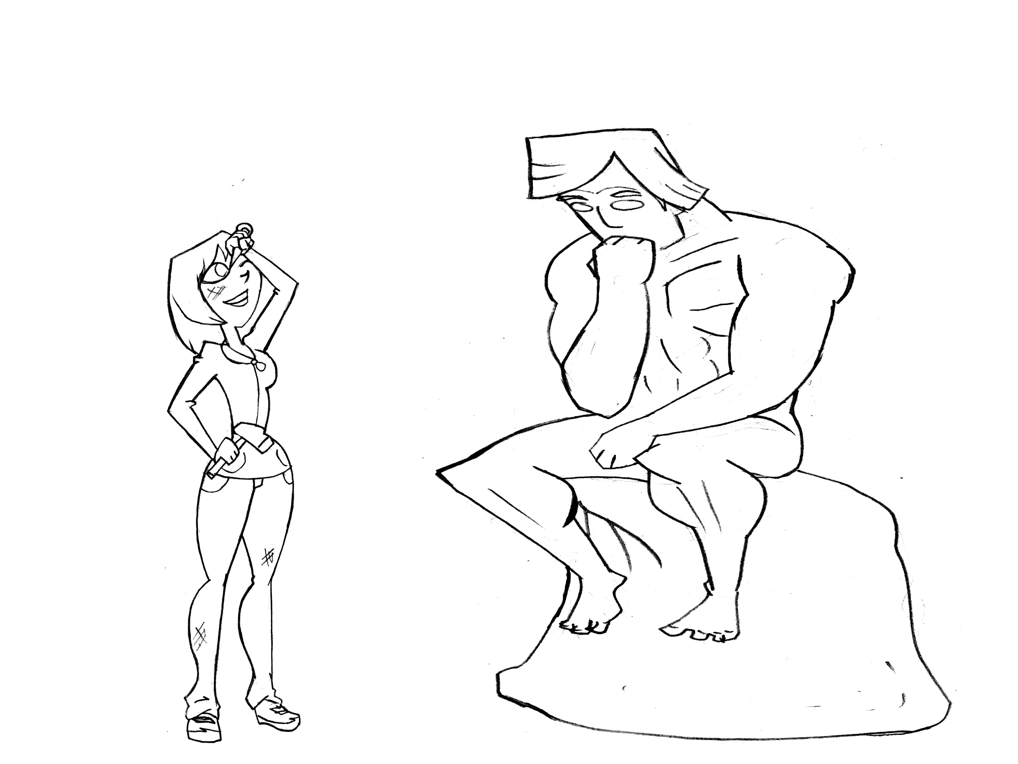 2000x1500 Noah The Thinker By Drago Flame