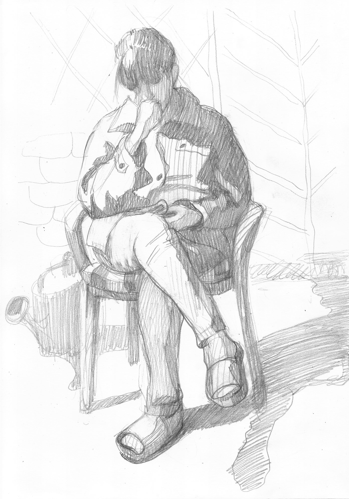 1400x2003 Hand Drawings And Engraving By Sabina Kulieva