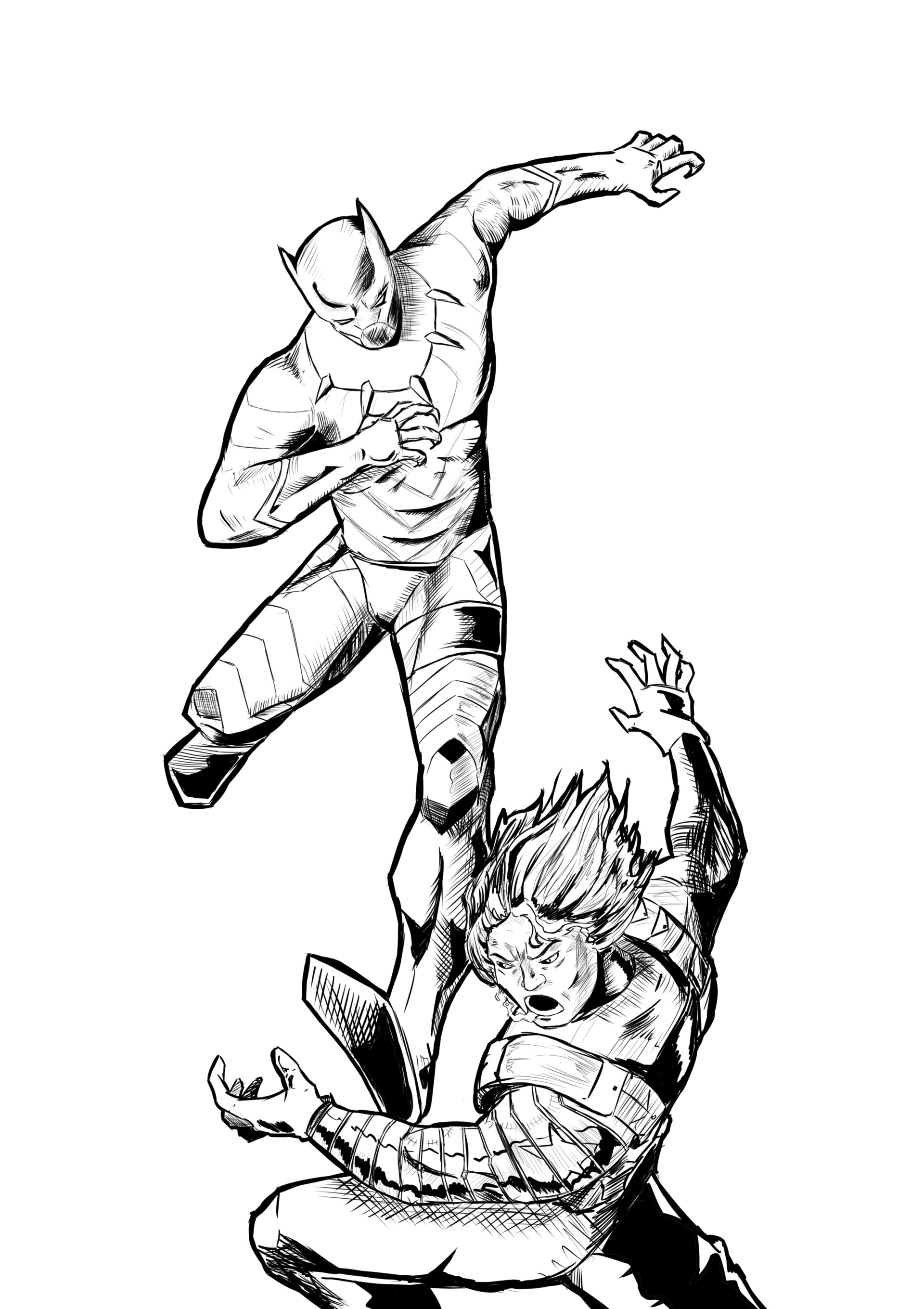 The Winter Soldier Drawing