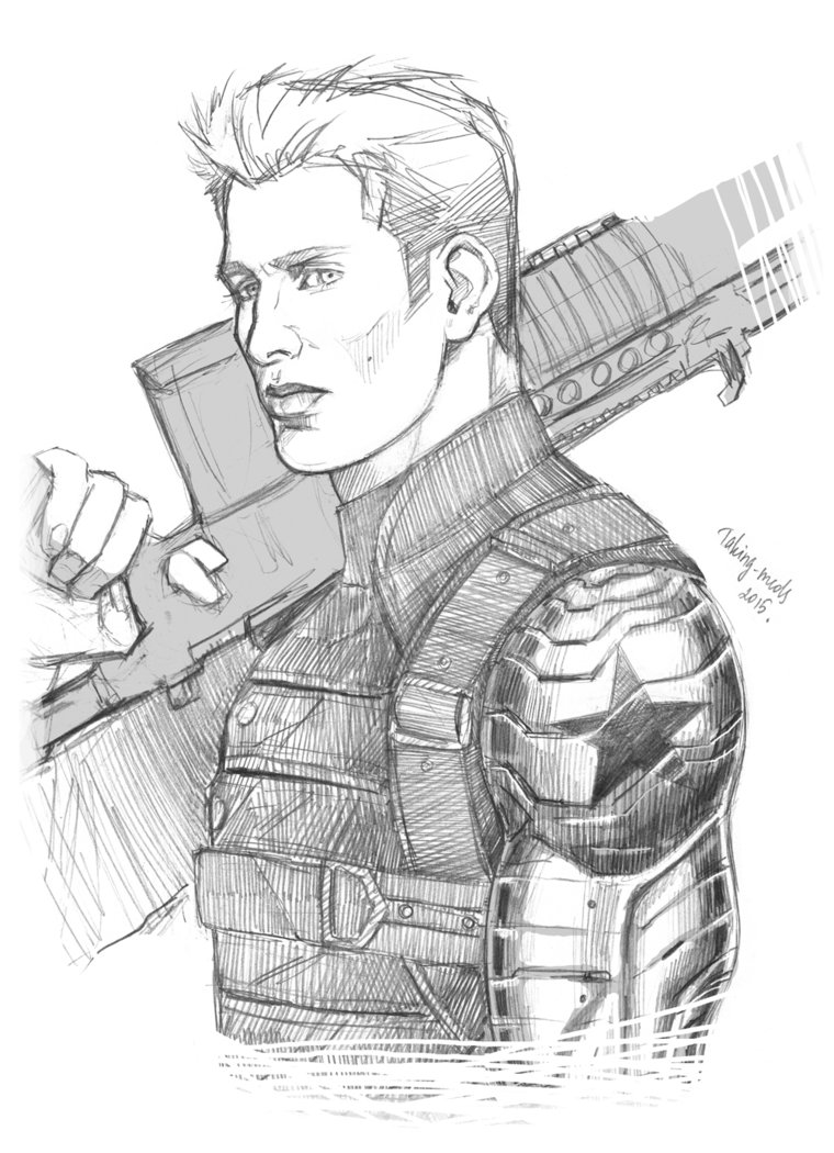 760x1050 The Winter Soldier Steve Rogers By Taking Meds