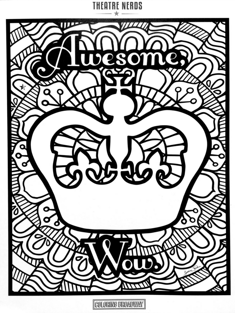 768x1024 Hamilton Coloring Pages (4pck) Theatre Nerds Swag Shop