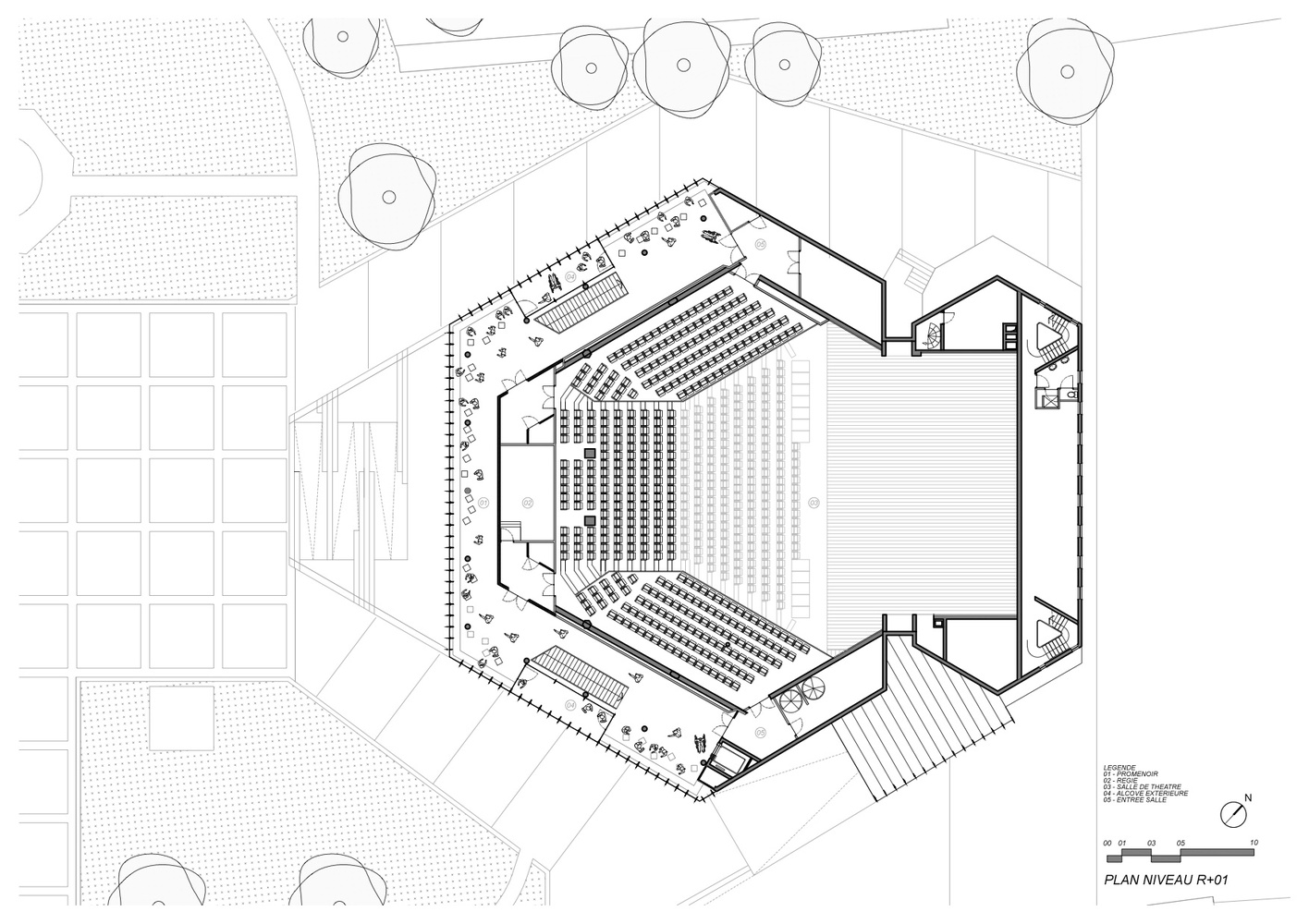 1416x1000 Gallery Of Theatre Maurice Novarina Renovation Wimm