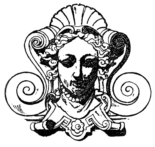 640x606 French Theatre Mask Clipart Etc