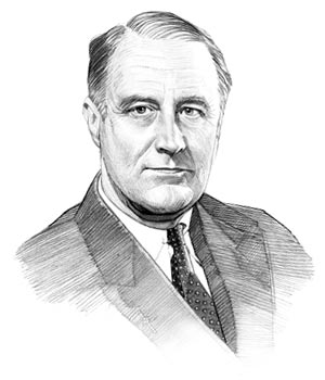 300x350 Franklin Roosevelt Short Biography For Kids