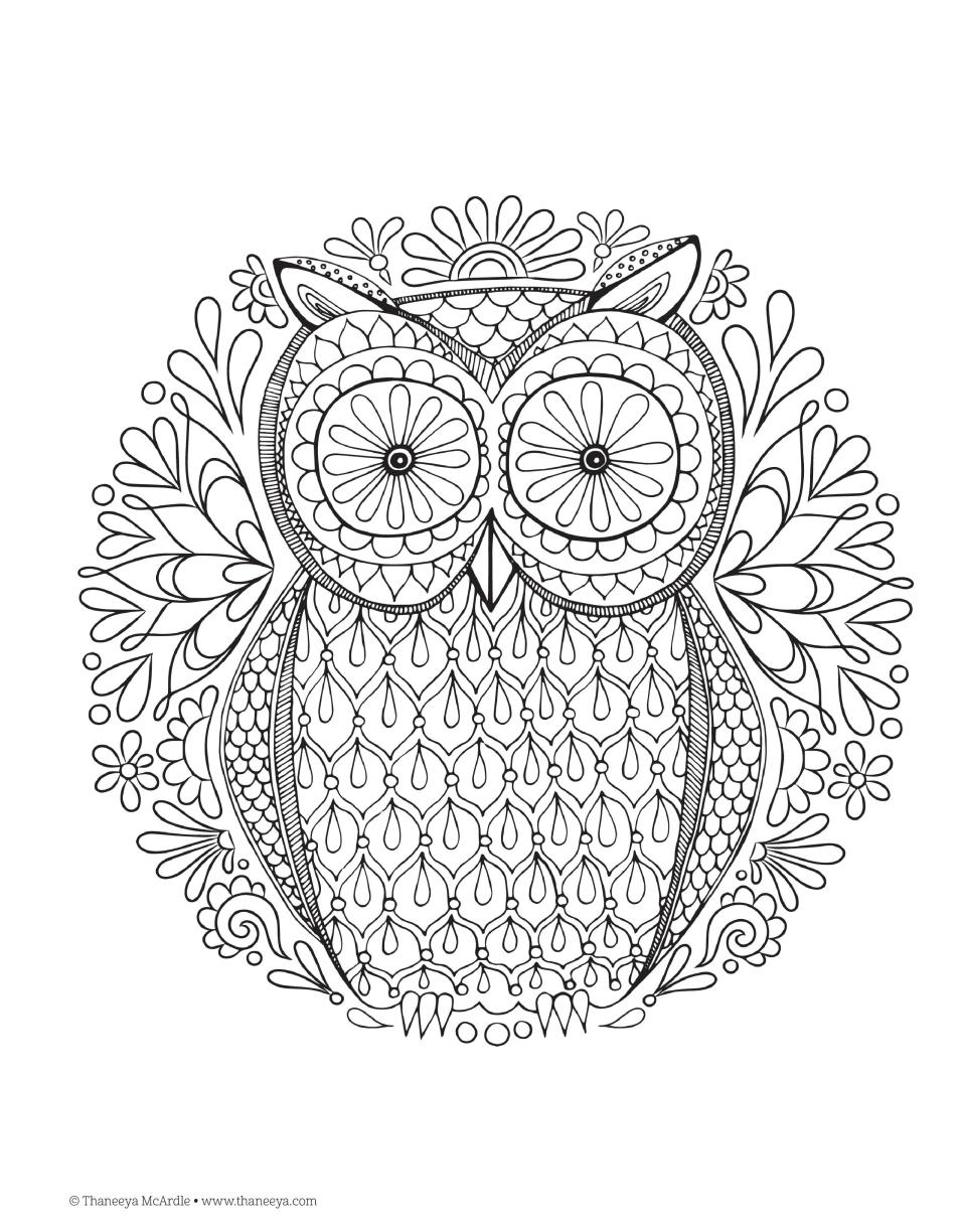 956x1224 Coloring Therapy For Adults 224 Coloring Page
