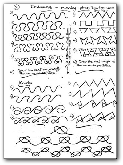 400x538 Therapeutic Form Drawing Taking A Line For A Walk