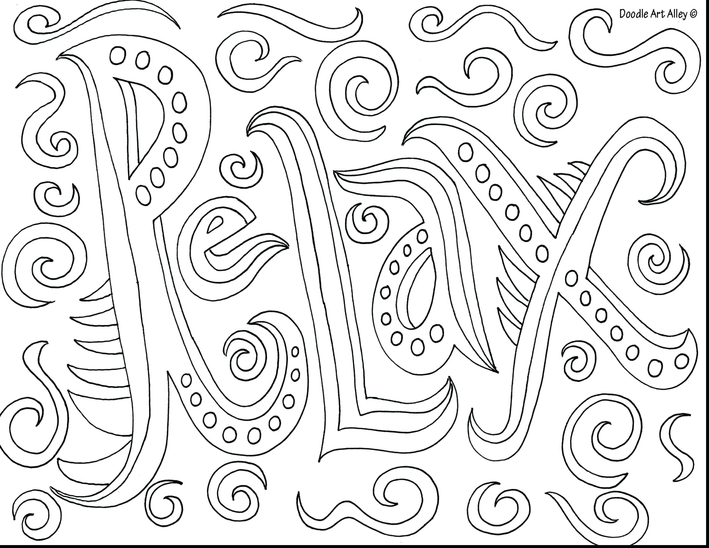 2420x1870 Coloring Therapy Coloring Pages Adult Free Printable To Funny