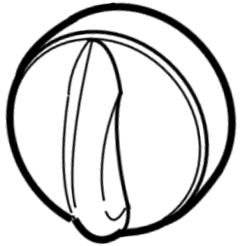 347x352 Husqvarna Rosenlew Oven Thermostat Knob