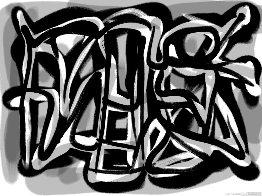 1024x768 Thick Lines Graphic Design Scavenger Hunt