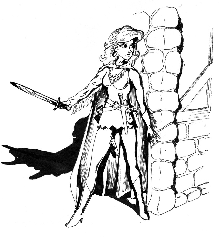 917x984 Elf Thief By Kregorranger