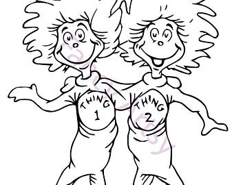 340x270 Thing 1 And Thing 2 Etsy