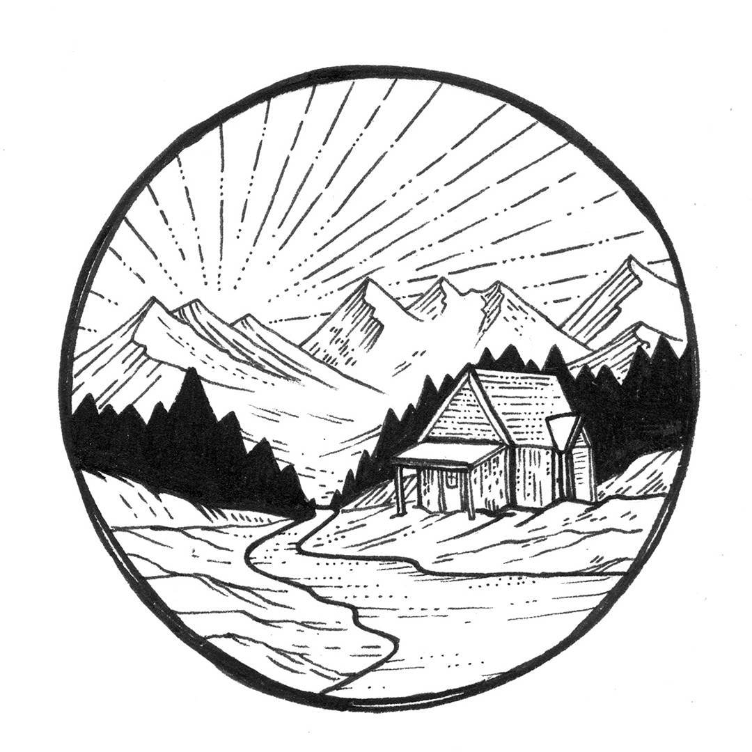 1080x1080 Nikki Frumkin Made This Little Drawing As A Sketch For A Logo