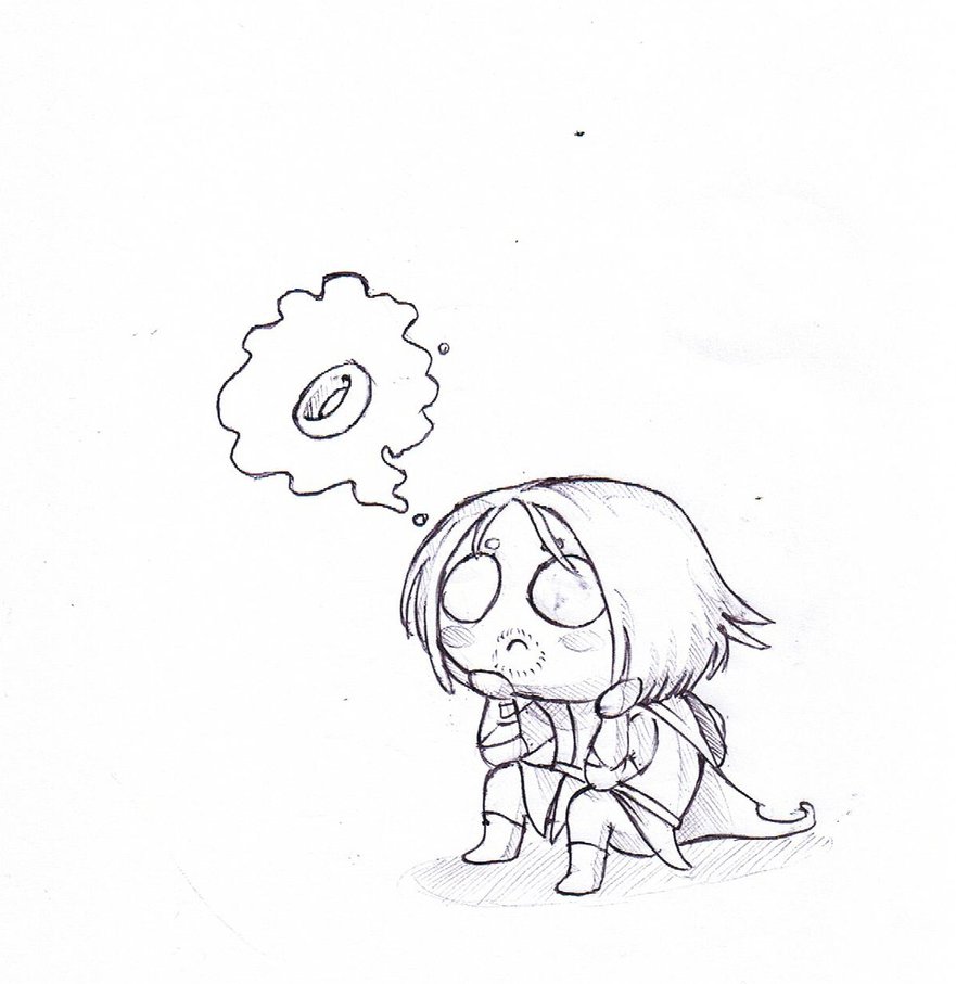 881x907 Little Thinking Man By Vforvinegrette