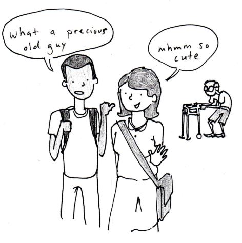 472x474 Comics And Etc An Old Man Sick Of Teenagers Thinking He Is Cute.