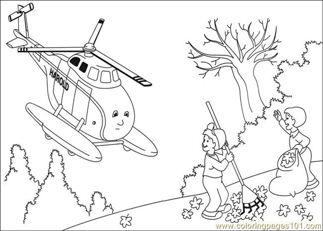 650x464 Thomas And Friends 37 Coloring Page