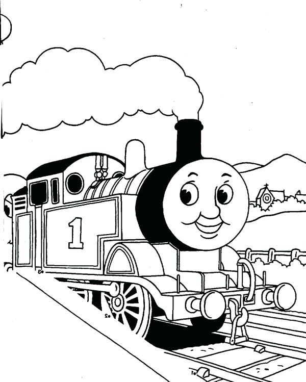 600x749 Thomas The Train Coloring Pages And Friends Coloring Pages