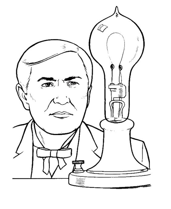 The best free Edison drawing images. Download from 51 free drawings of ...