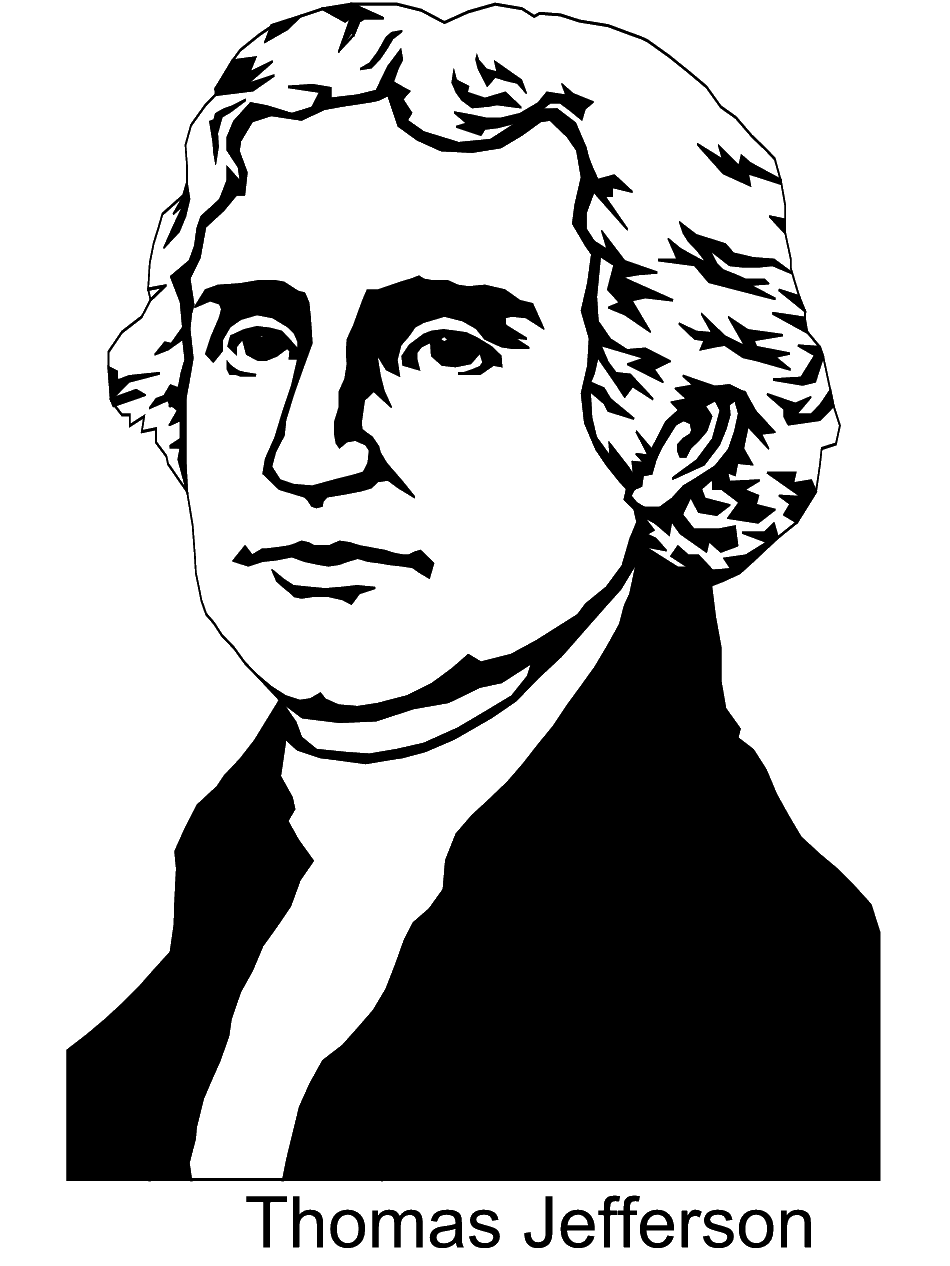 950x1266 Thomas Jefferson Pictures To Print Kids Coloring