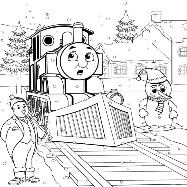 600x600 Thomas The Train Coloring Pages Online Printable From Tank Engine