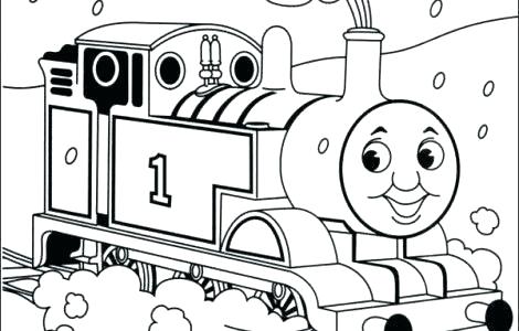 470x300 Thomas The Train Coloring Page Kids Activities Printable Birthday