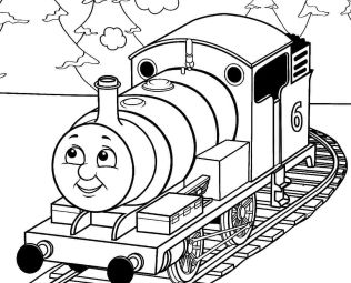 316x255 248 Best Thomas The Train Images On Colouring Pages